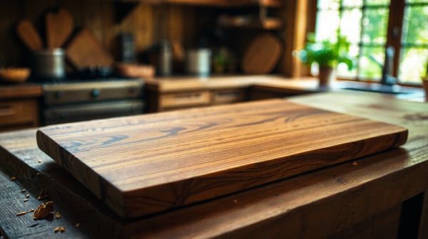 Les atouts d'une planche à découper en bois fait main