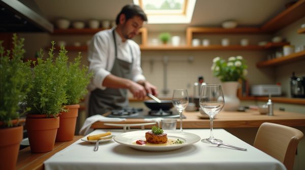 Vivez l'expérience d'un chef à domicile sur mesure
