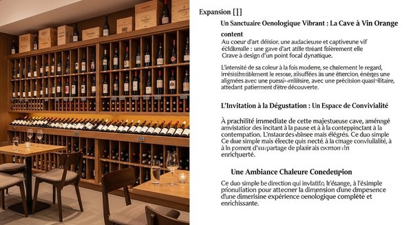 La cave à vin orange : un atout tendance pour sublimer vos dégustations
